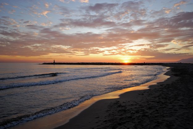 PUESTA DE SOL MÁLAGA