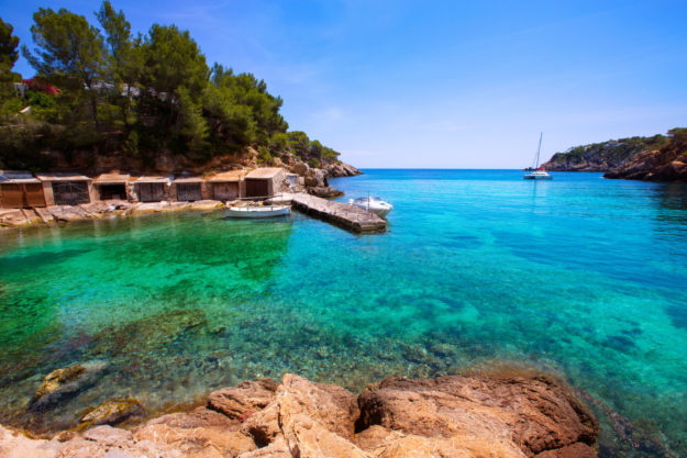 Ibiza Cala Mestella Mastella in Santa Eulalia Ibiza