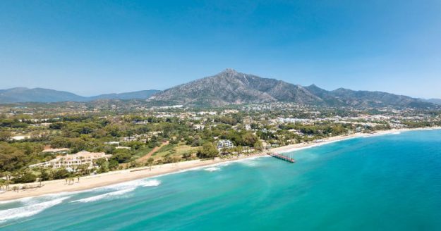 Marbella aereal views