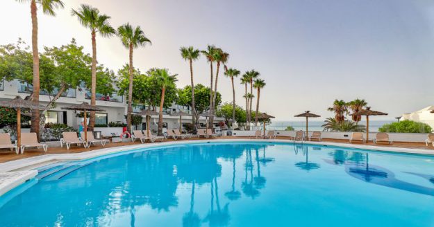 Hotel THB Flora Lanzarote Atardecern el